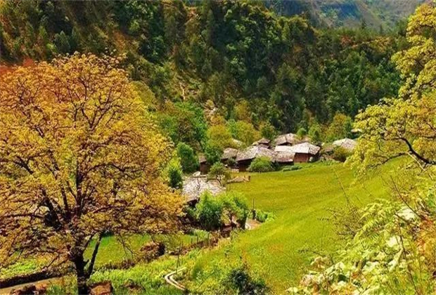 怒江旅游：怒江古鎮(zhèn)、古村的秋色分享